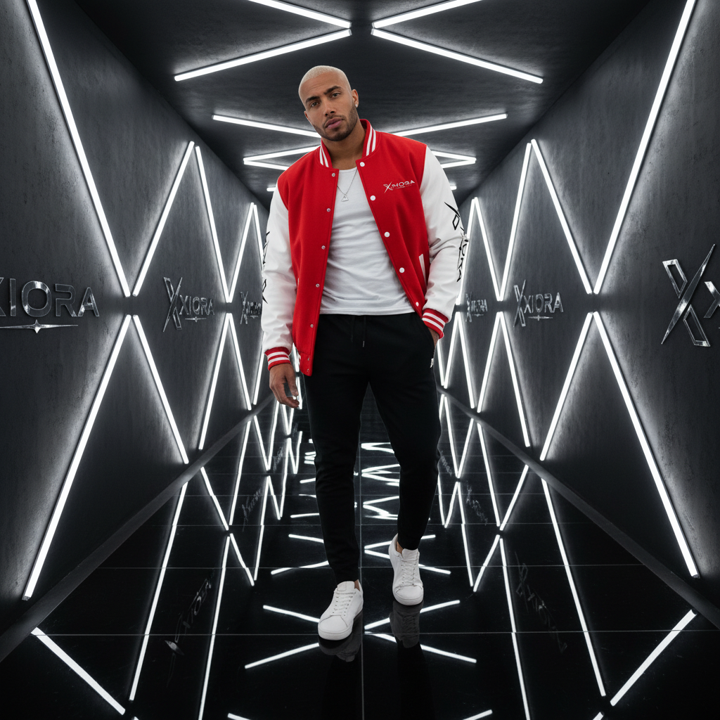 Letterman XIORA - Look jogger noir