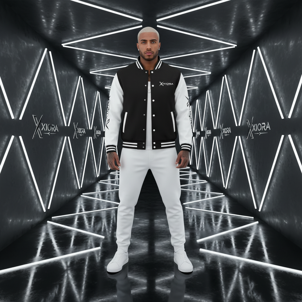 Letterman XIORA noir - Face