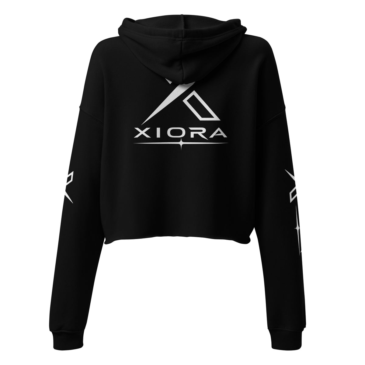 Sweat à capuche crop-top femme XIORA – Dos