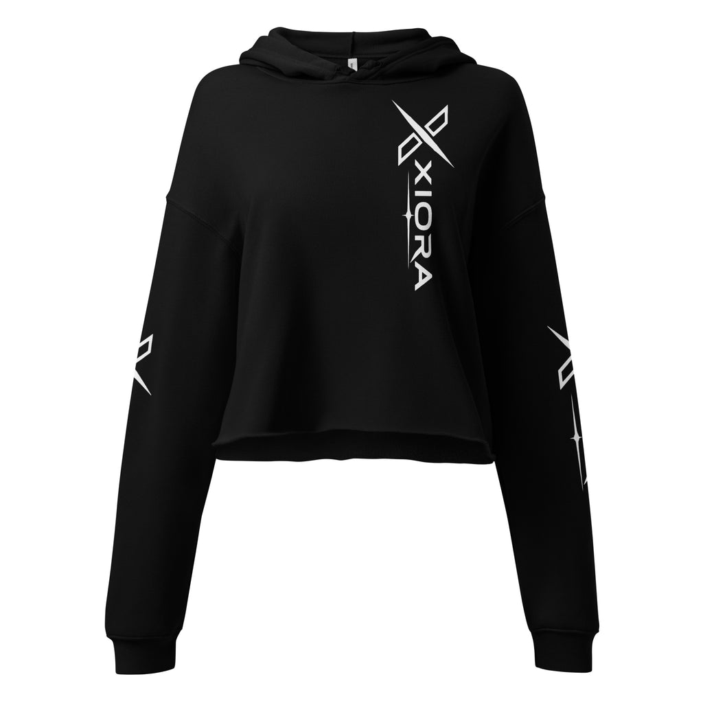 Sweat à capuche crop-top femme XIORA – Face